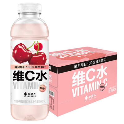 外星人维C水-车厘子味500ml*15