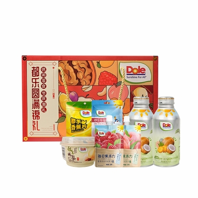 Dole都乐乐享佳礼零食礼盒800ml+630g