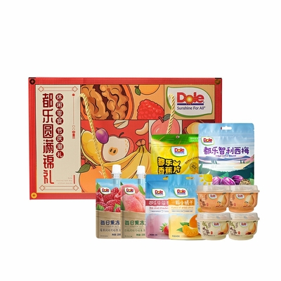 Dole都乐乐享鸿礼零食礼盒1615g